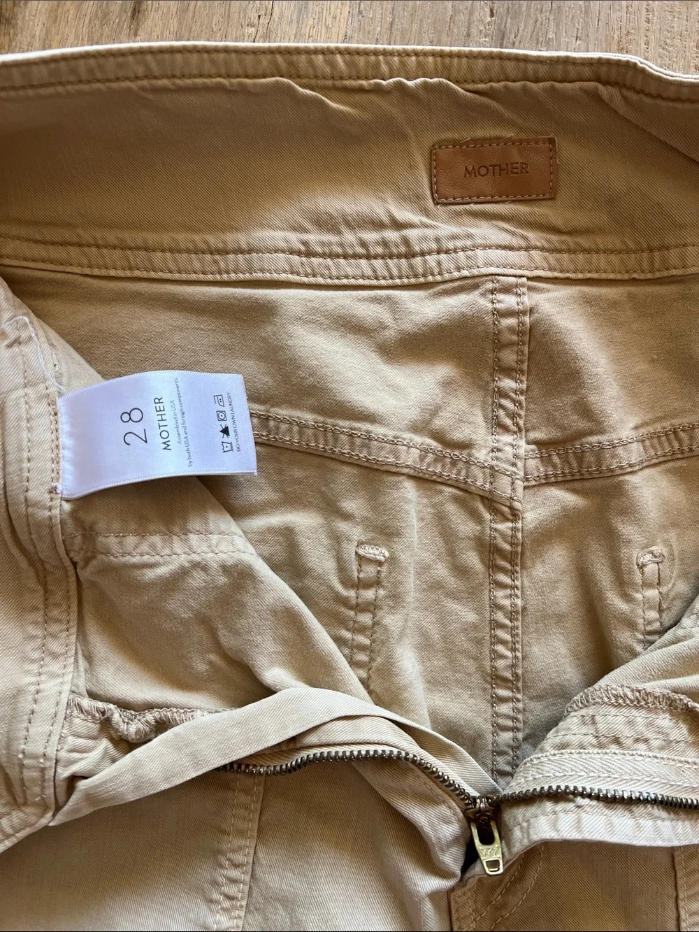 MOTHER Men's Chinos in Cream